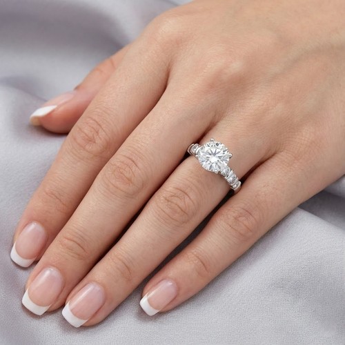 Anello fidanzamento pietra - anello, di