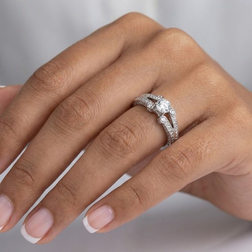 Anello fidanzamento con - anello,