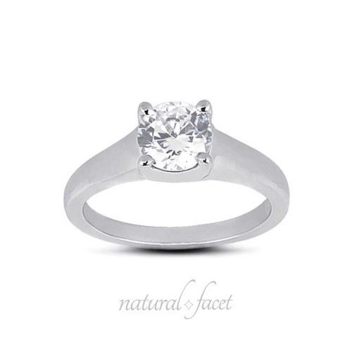 Anello traliccio platino