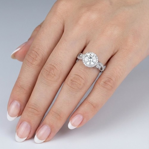 Anello fidanzamento pietra - anello,