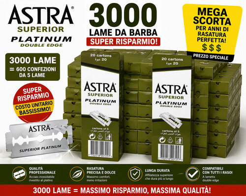 3000 lame astra superior - lame,